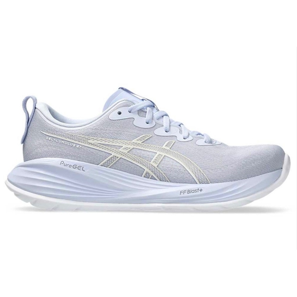 ASICS Women's GEL-CUMULUS 27 Running Shoes Blue Fade White Size 7 NWB